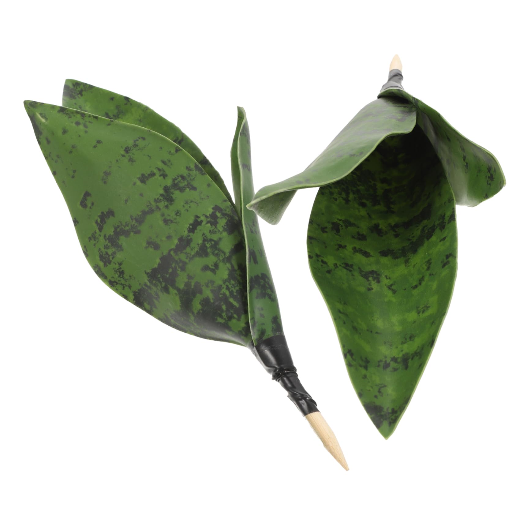 Amosfun 10pezzi Decorazione Artificiale Sansevieria Vividissima Fake Per Ed Per Uffici e Casa e Facile