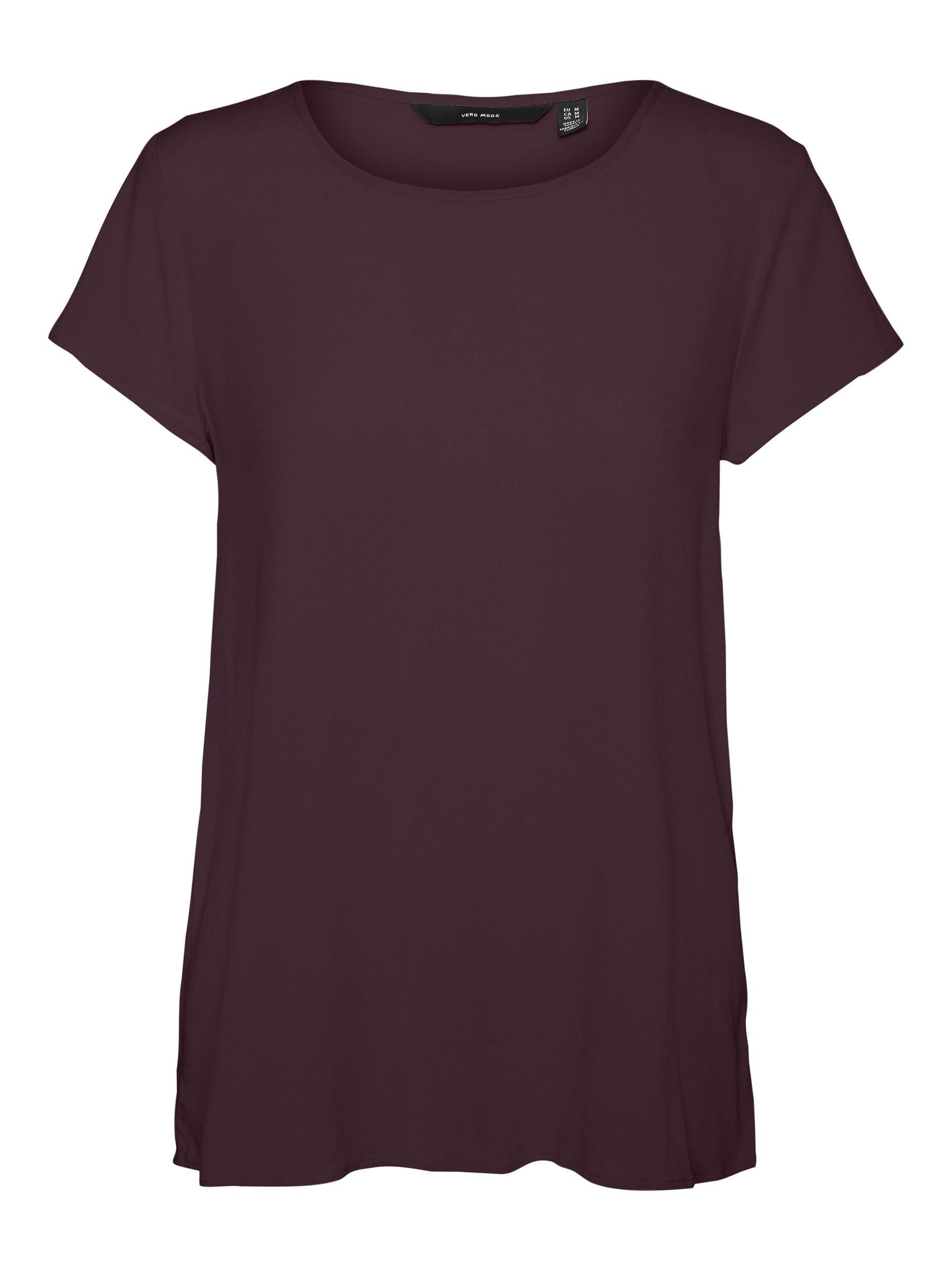 Vero Moda Vmbecca Plain SS Top Ga Noos Camiseta para Mujer