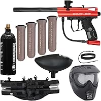 Vista 3 de Action Village Kit de Paquete de Pistola de Paintball Kingman Spyder Epic (Victor)