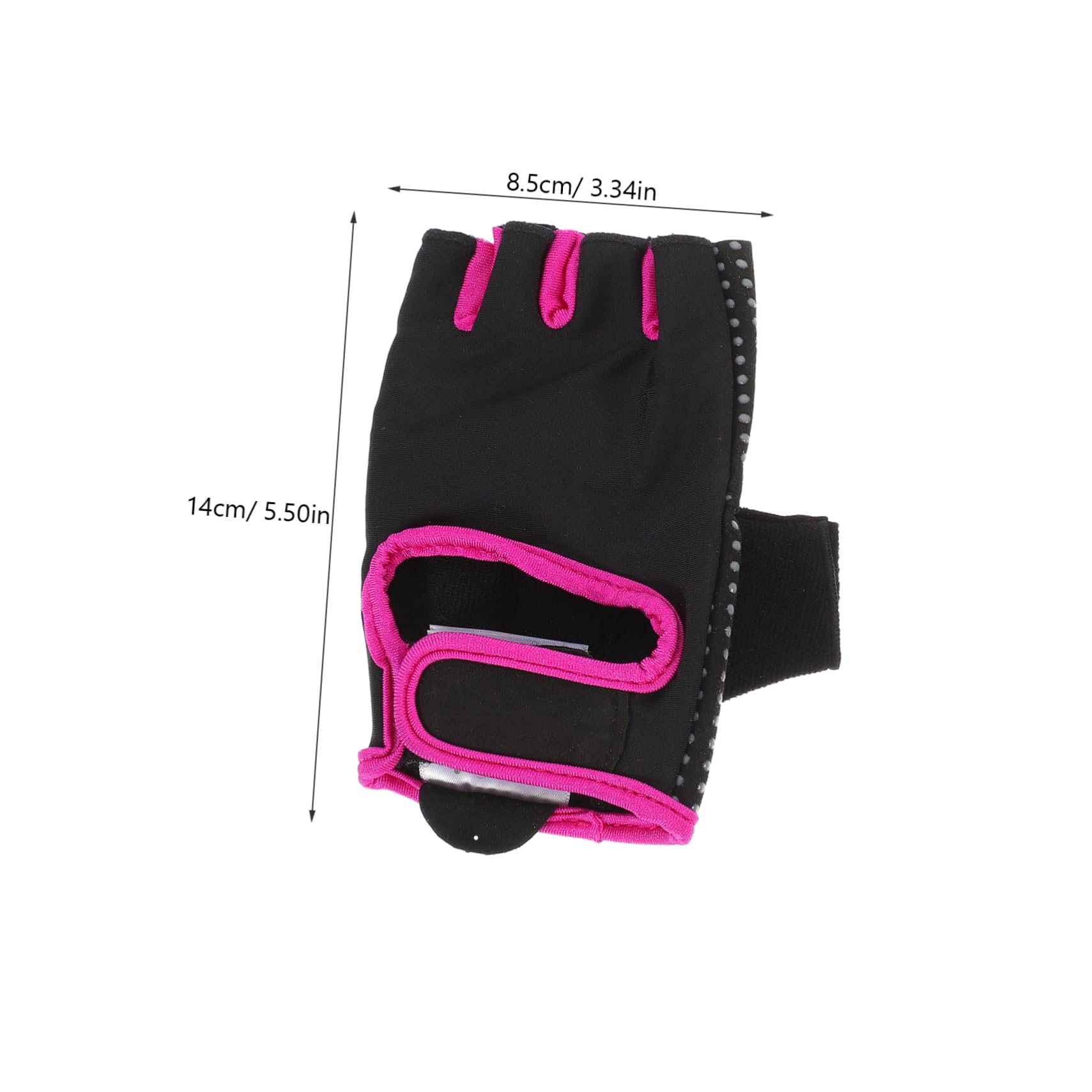 BCOATH Half Finger Non Slip Fitness Gloves for Men Women Durable Mesh Material for Gym Yoga Cycling and Outdoor Activities S