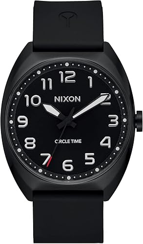 Miniatura 2 de NIXON Mullet A1365-328.1 ft Reloj analógico unisex resistente al agua (esfera de reloj de 1.496 pulgadas, correa de silicona de 0.787 pulgadas)