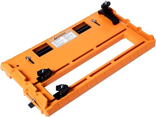 Miniatura 9 de POWERTEC 71706 Juego de guía de sierra de abrazadera de borde recto para carpintería 36"