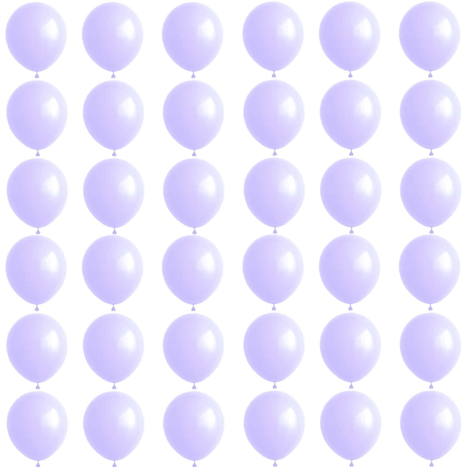Macaron Purple Balloons 5 inch,36p Mini Pastel Purple Balloon Thick Natural LatexBalloon Birthday Balloons Tiny Balloon Decorations for Adults Wedding,Graduation,Retirement Anniversary Party โ image 1