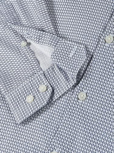 Image of Thomas Scott Men's | Checks | Full Sleeve | Slim Fit | 100% Cotton | Point Collar | Formal Shirt
