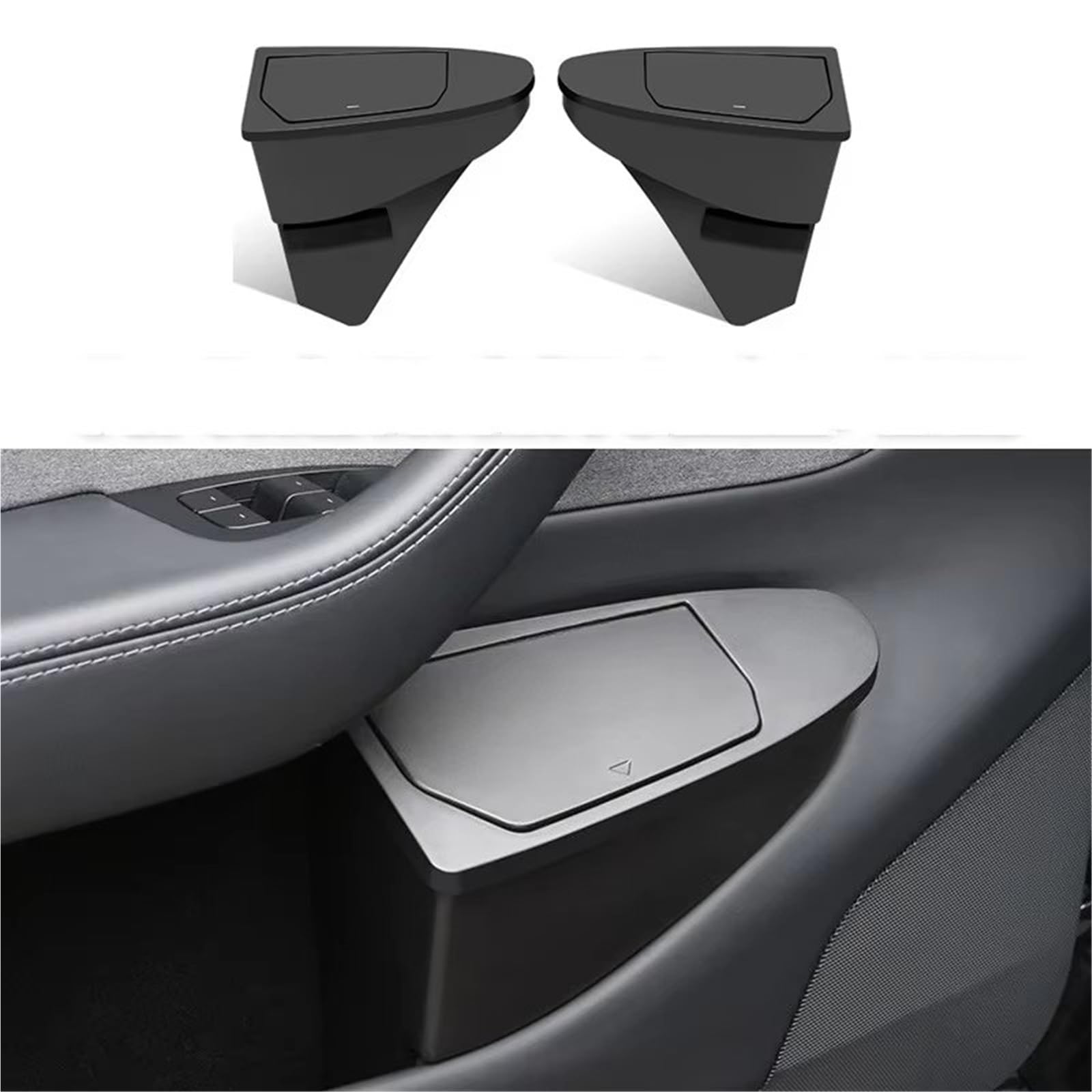 Einziehbarer Laderaumabdeckung Mülleimer Die Vordertür Passend Für Tesla Für Model Y Für Juniper 2025 Multifunktionale Auto-Aufbewahrungsbox Zubehör Kofferraumabdeckung