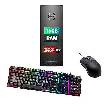 Dell Optiplex 7070 Ultra Desktop PC, Core i5-8365U, 16GB