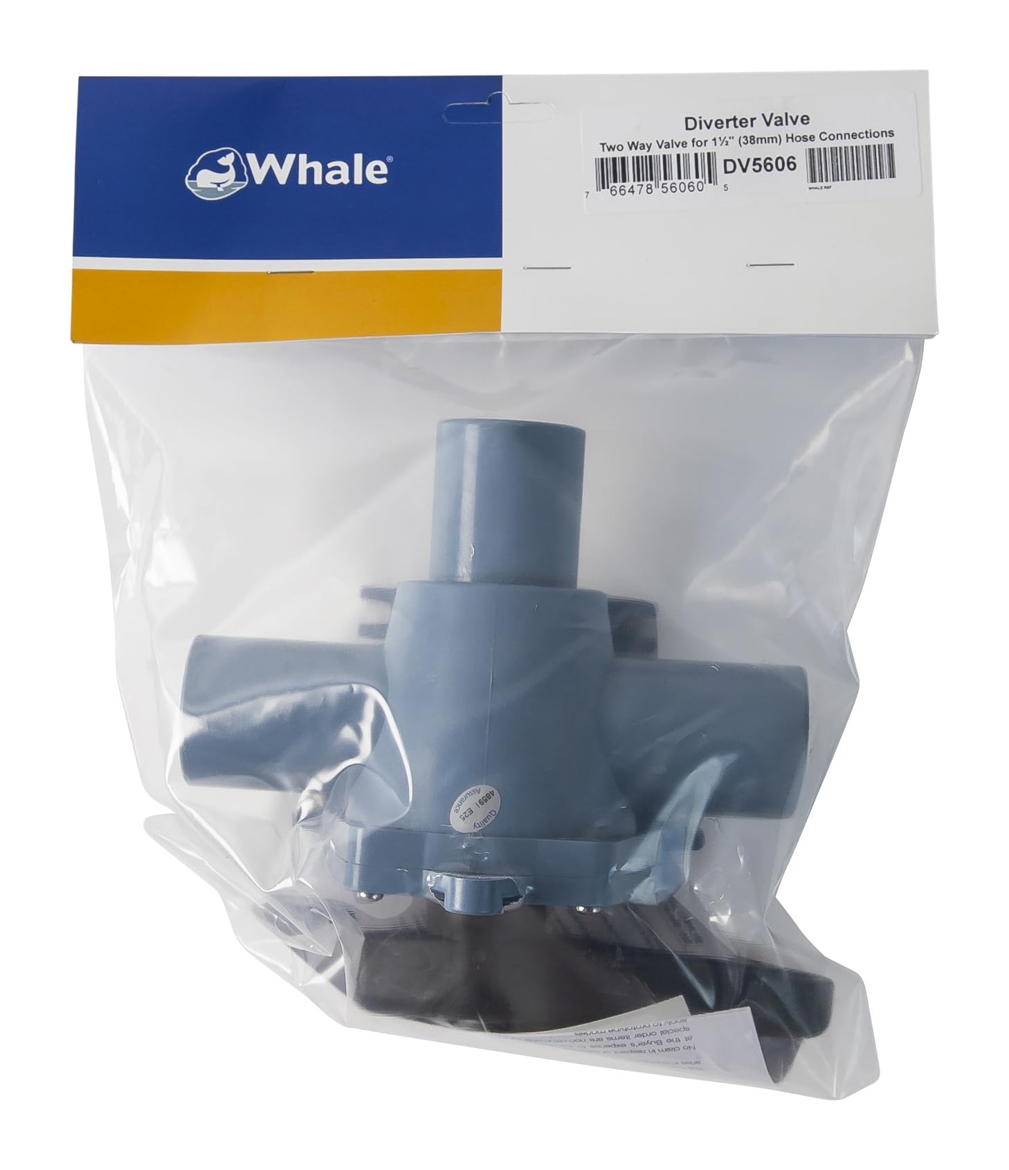 Whale Válvula desviadora 38mm