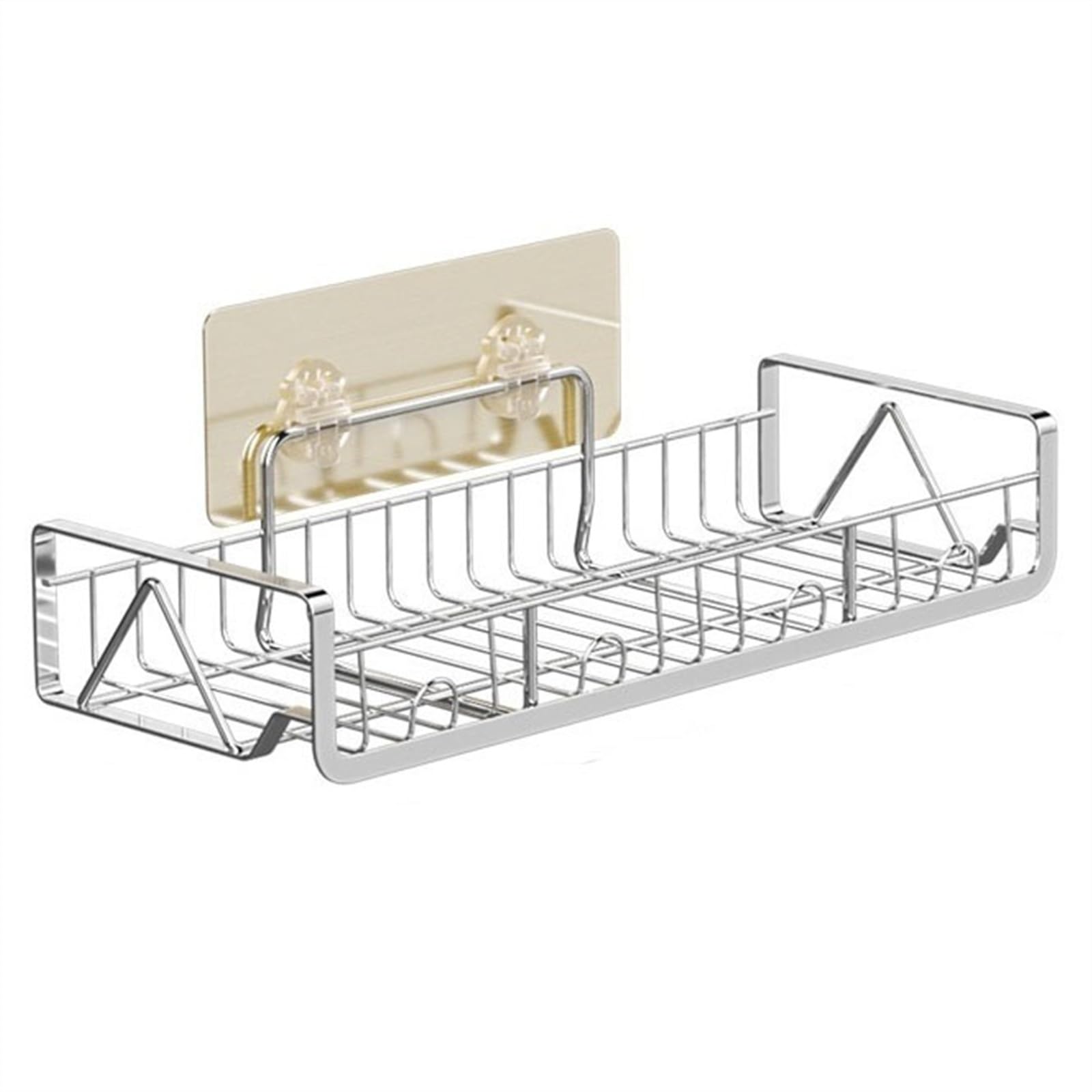 TXGJWRA Shower Caddy Shower Caddy Bathroom Shelf with Hooks Adhesive Hanging Shower Shelf Wall Mounted No Drilling Shower