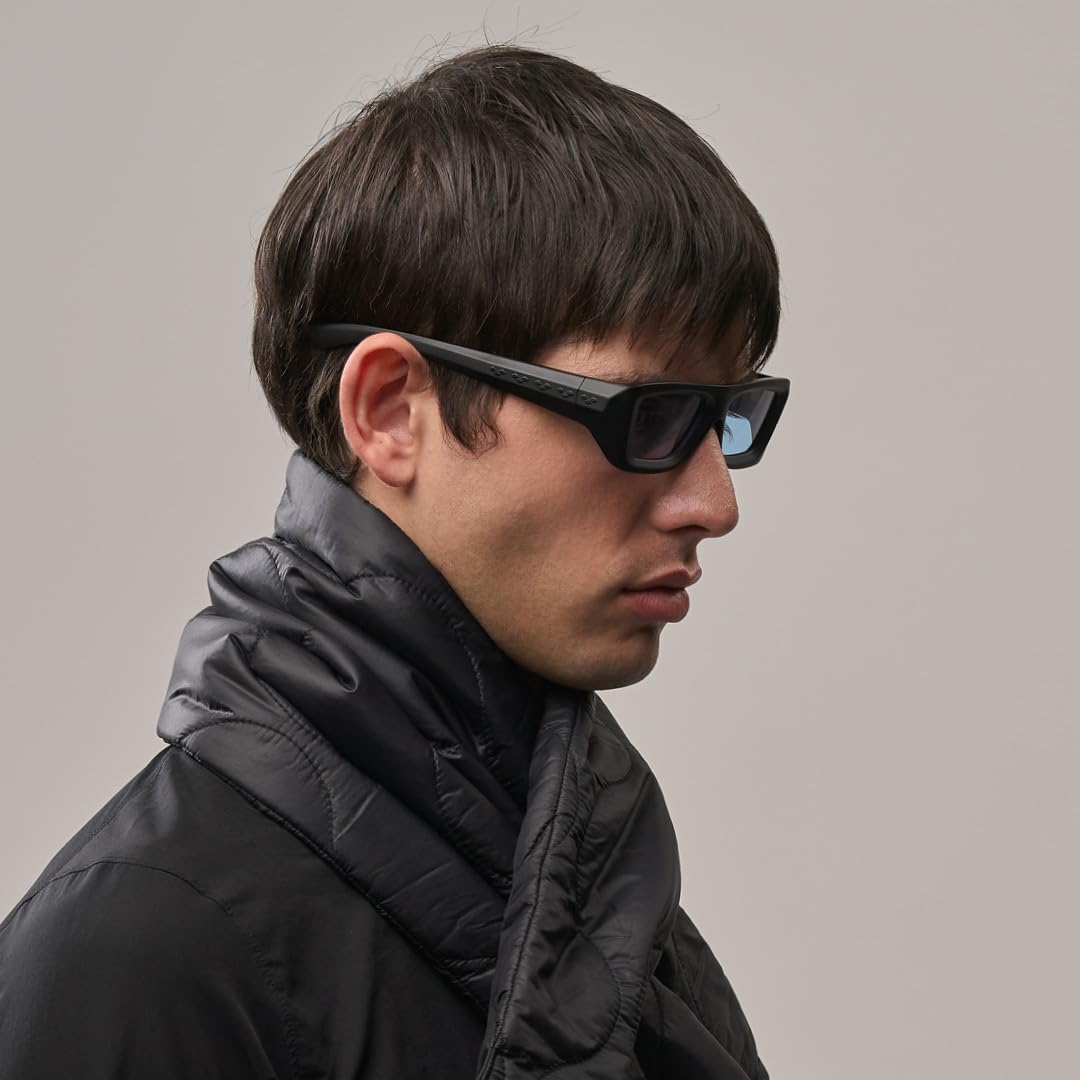 ARENA FLYWAVE Occhiali da Sole Lifestyle, Montatura Flessibile e Leggera, Antiurto e Protezione UV, Rivestimento Antiriflesso Idrofobico e Antistatico, Classe Ottica 3, Made in Italy