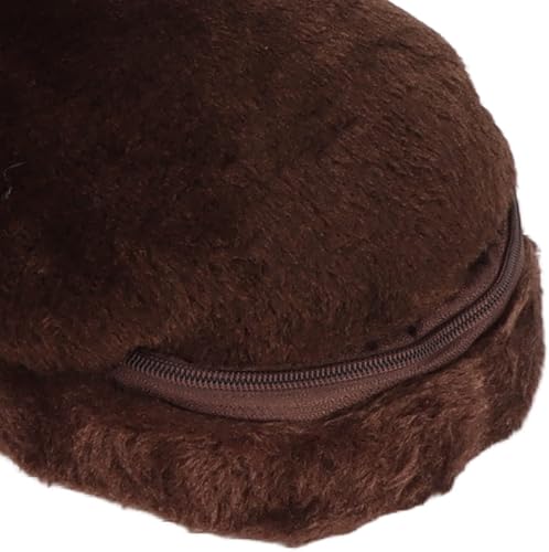 Miniatura 7 de Yosoo USB eléctrico calentado zapatos, calentador de pies caliente para el invierno (marrón)