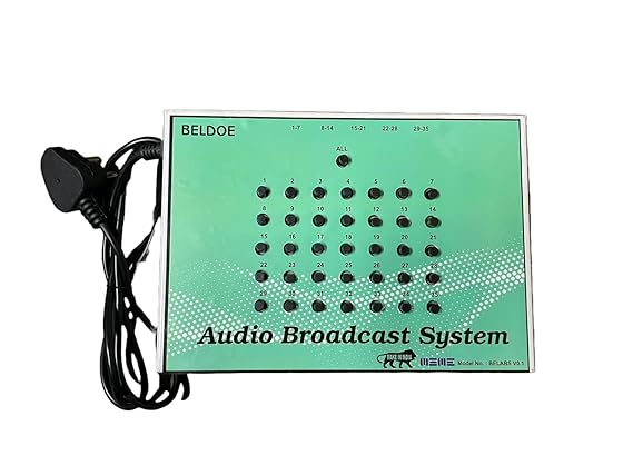 Beldoe One-Way Audio Broadcasting System