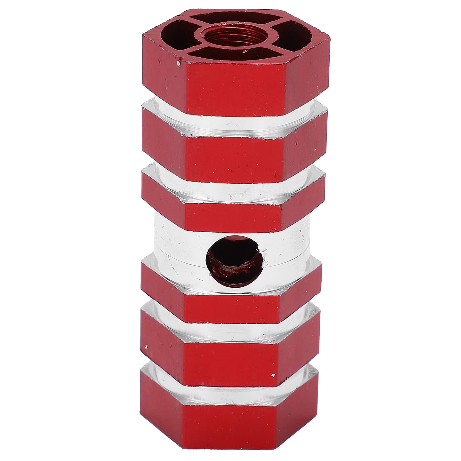 Kuuleyn 2pcs Pegs Sturdy Portable Antiskid Design Accessories for Mountain Cycling Mountain Cycling Rear Axle Mounting (Red)