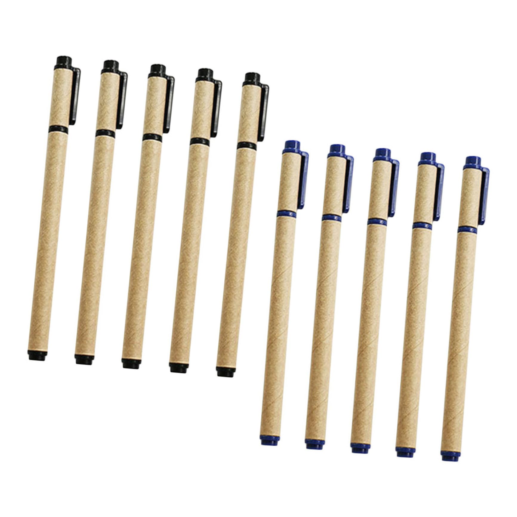 Operitacx 50piezas Bolígrafos De Gel Creativos De Escritura Rápida y Tinta Para Estudiantes y Oficina Portátiles y Ligeros Sin Difuminado Ni Filtraciones