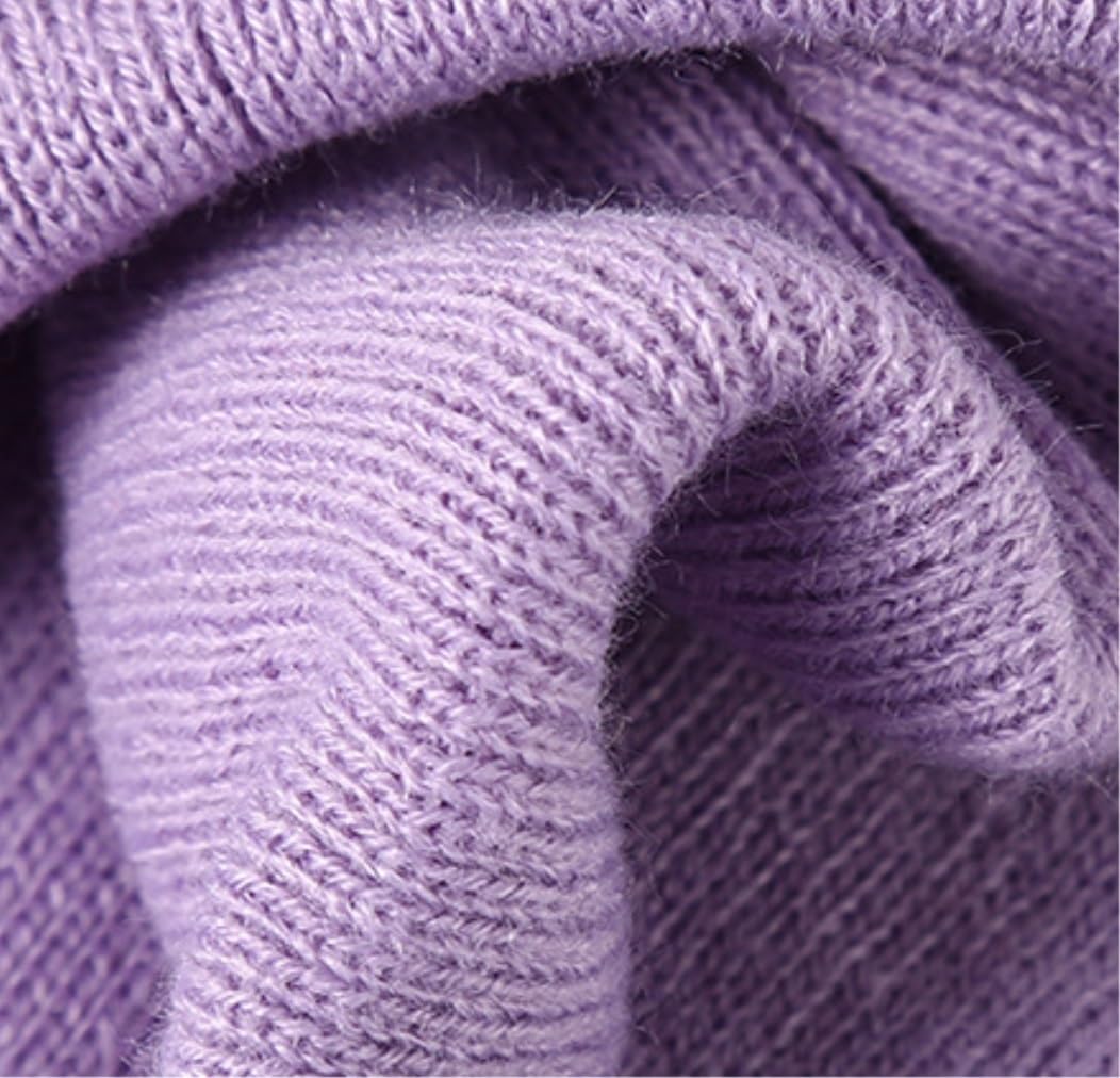 Cappello Inverno Caldo Berretto Invernale in Maglia Acrilica Traspirante con ASCE Incrociate per Uomo E Donna Termico Berretto(D)