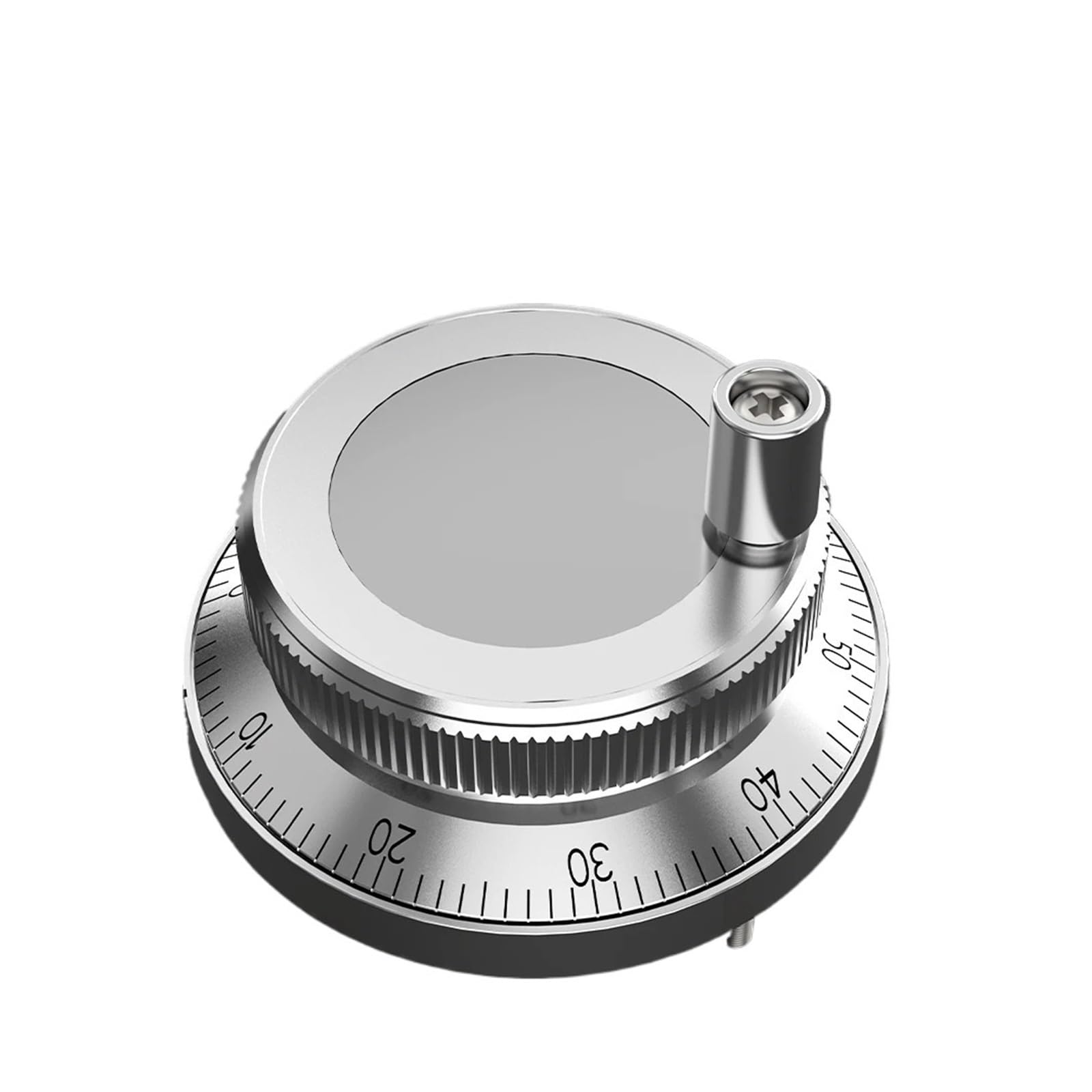 AJDFVHJF Electronic Hand Wheel 60/80MM Hand Wheel Machine Electronic Rotary Encoder(5-24V-25PPR-4Pins,60mm)