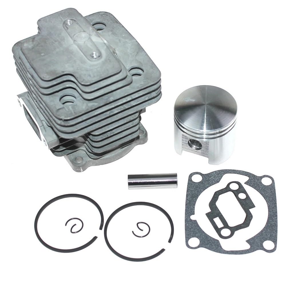 Zylinderkolbensatz Kompatibel für Echo SRM-3800 SRM-3805 RM-380 RM-385 10101143130 10000043130 10000043131 Zubehör
