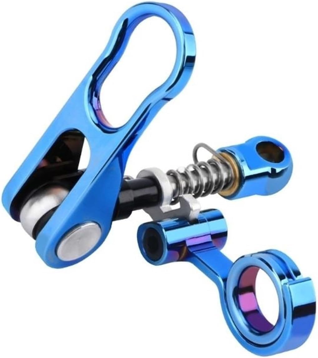 Aluminum Alloys Bike Seats Tube Clamp Adjusting Seats Post Clamps(Black)