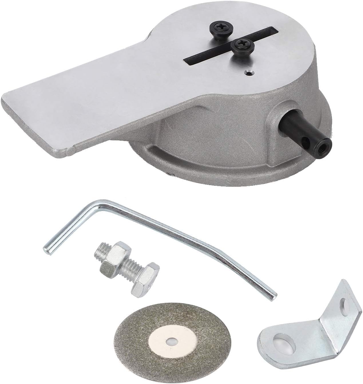 Aramox Universal Pistone Ring End Gaps Filer Strumento di Limatura Ruota di Taglio Precisa Pistone Ring Filer Accessori per Mole 91089408