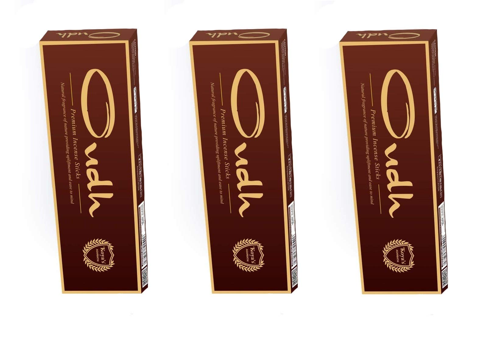 Oudh Insence Stick Pooja (Pack of 3, OUDH)