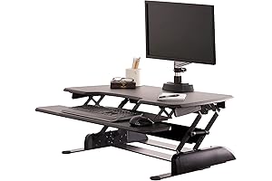 VariDesk Essential 36: An Ergonomic Sit-Stand Desk Converter for Enhanced Productivity