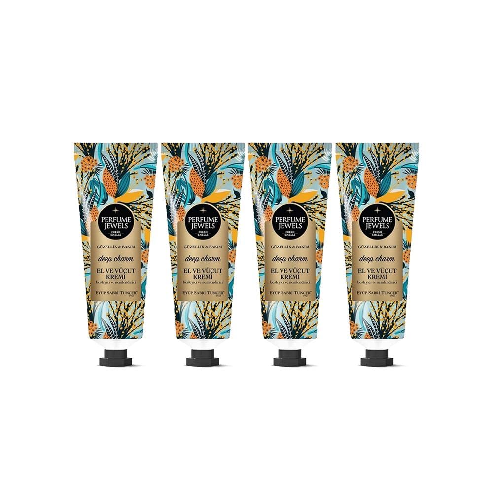 Eyüp Sabri Tuncer Perfume Jewels Deep Charm El Kremi 50 ML x 4 Adet