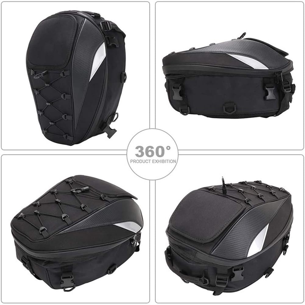 BIGFOX Borsa da sella per moto impermeabile 10-14 l