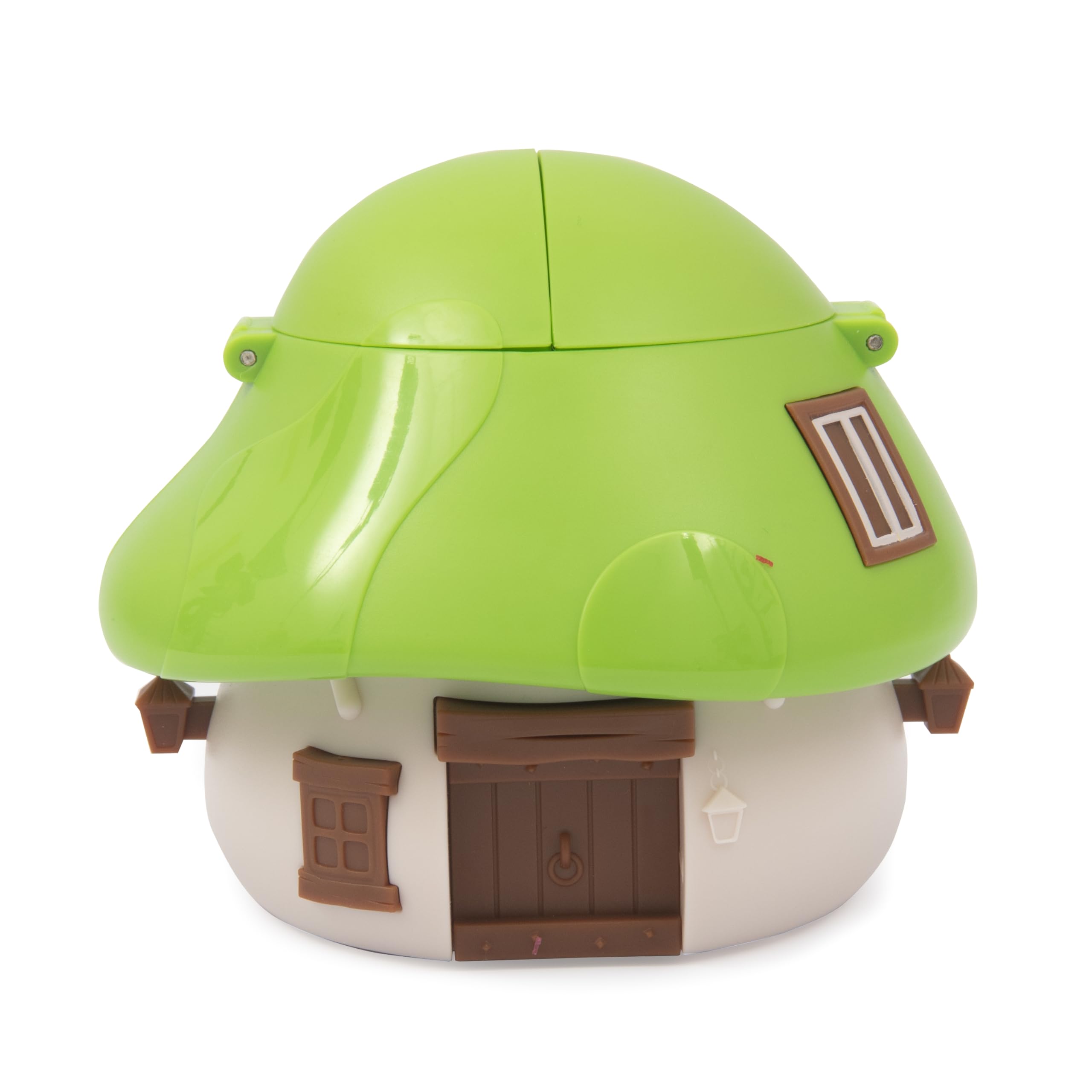 Smerfy, Dom z 1 figurką, 5,5 cm, model burzy, zielony, dla dzieci od 3 lat, PUF385