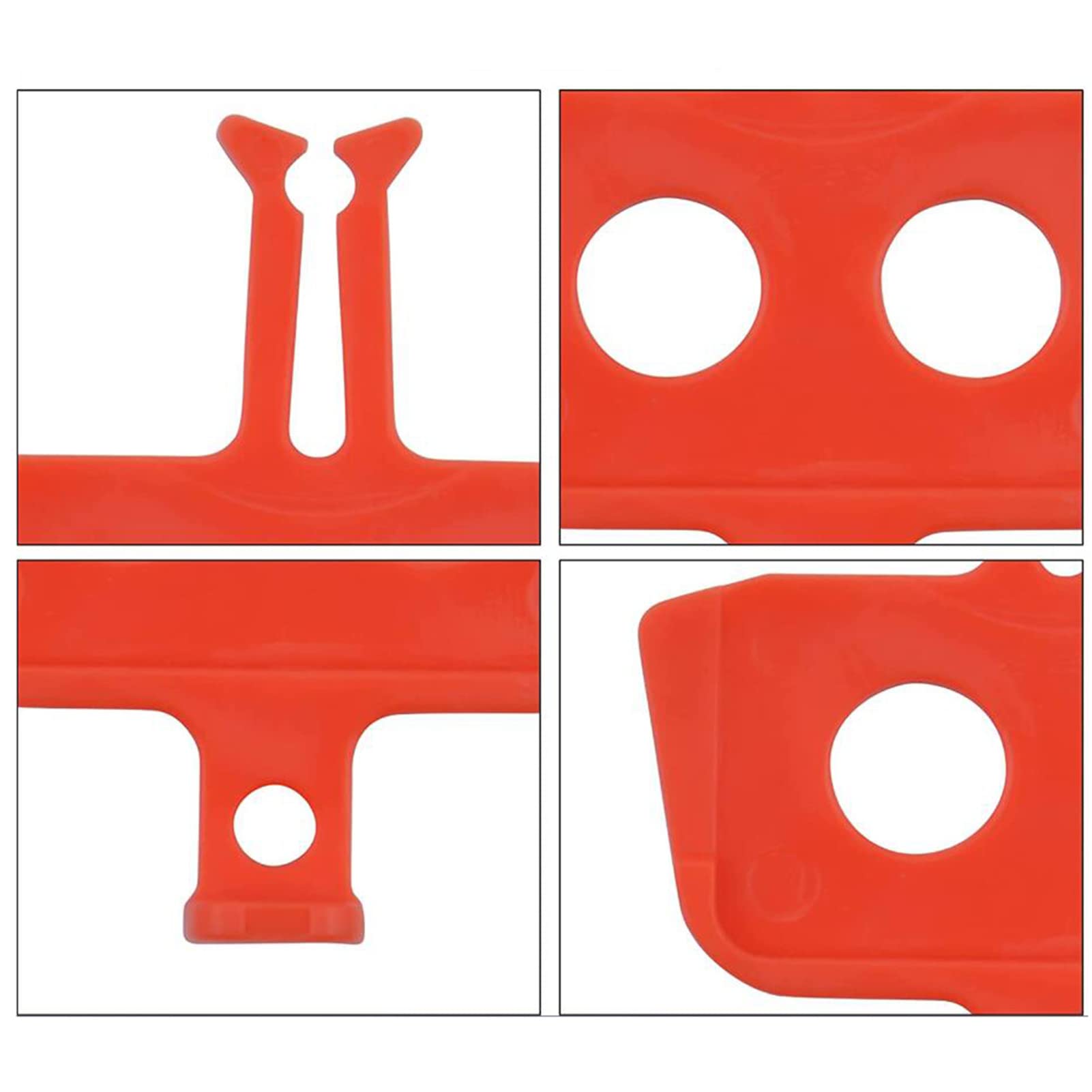 Lot De 5 Entretoises Pour Plaquettes De Frein à Disque Vélo – Polypropylène, Universel, Pour VTT, Route Et Pliants, Installation Facile