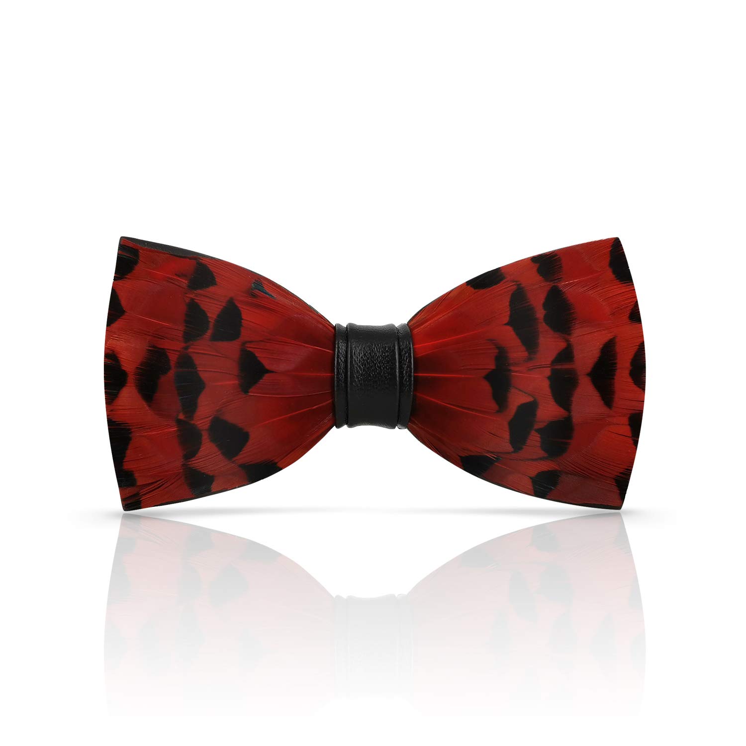 Handmade Series - Feather Bow Ties for Boy Unique Luxury Kids Bowtie Pretied