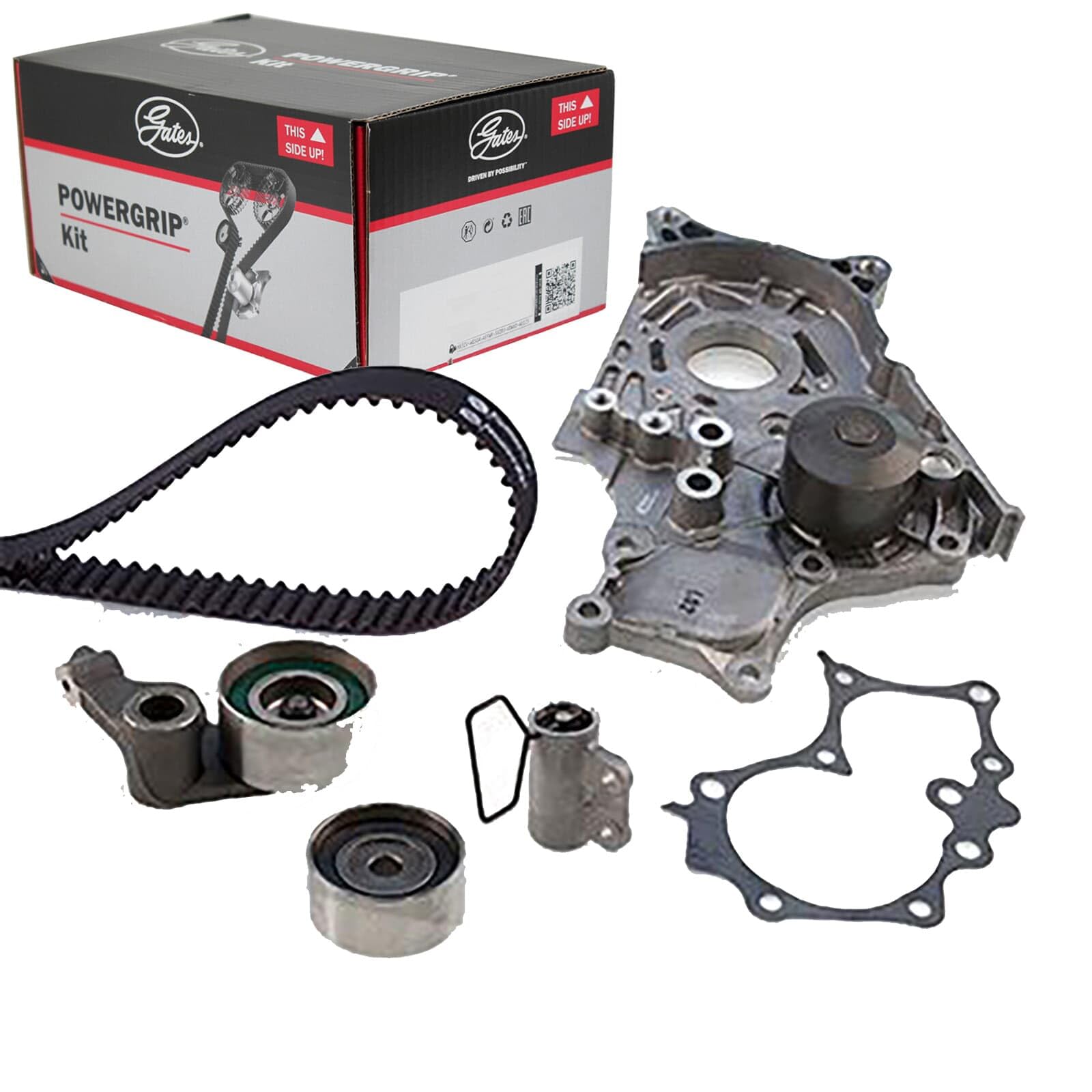Timing Belt & Water Pump Kit fits TOYOTA COROLLA E12 2.0D 02 to 07 1CD-FTV Set