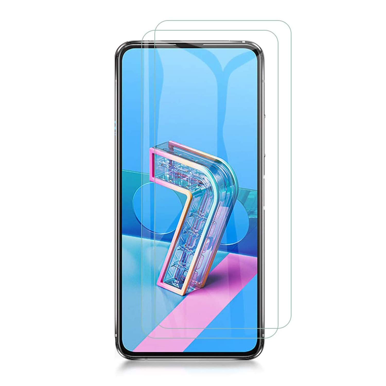 Amazon | [2枚入り] For ASUS ZenFone 7 / ZenFone 7 Pro/Zenfone 8  