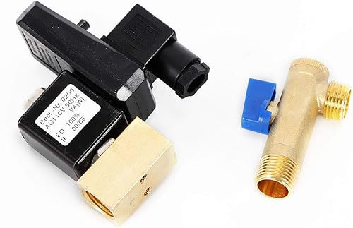 Miniatura 2 de Válvula de drenaje TBVECHI Compresor de aire automático electrónico cronometrado Válvula de drenaje de 2 vías AC110V 50Hz para compresor de aire,