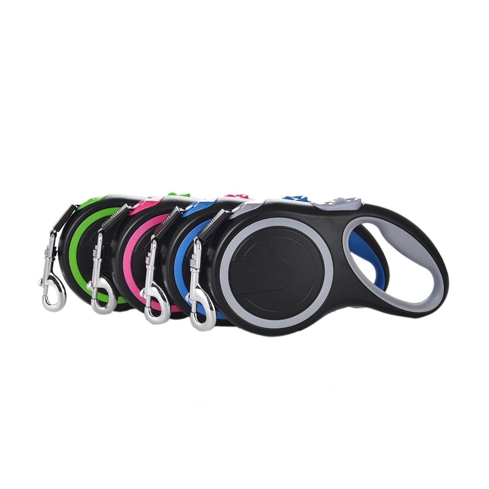 Correa retráctil para perro de 3 m, 5 m, 8 m, 50 kg, accesorios para perros pequeños, cuerda ajustable y duradera para caminar (rosa, 8 m - 50 kg)