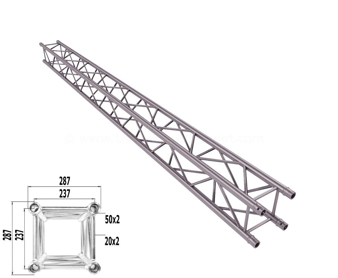 Alu System Trussing AST, Traverse 4 Punkt, Messestand Truss T290-4, Länge 400cm