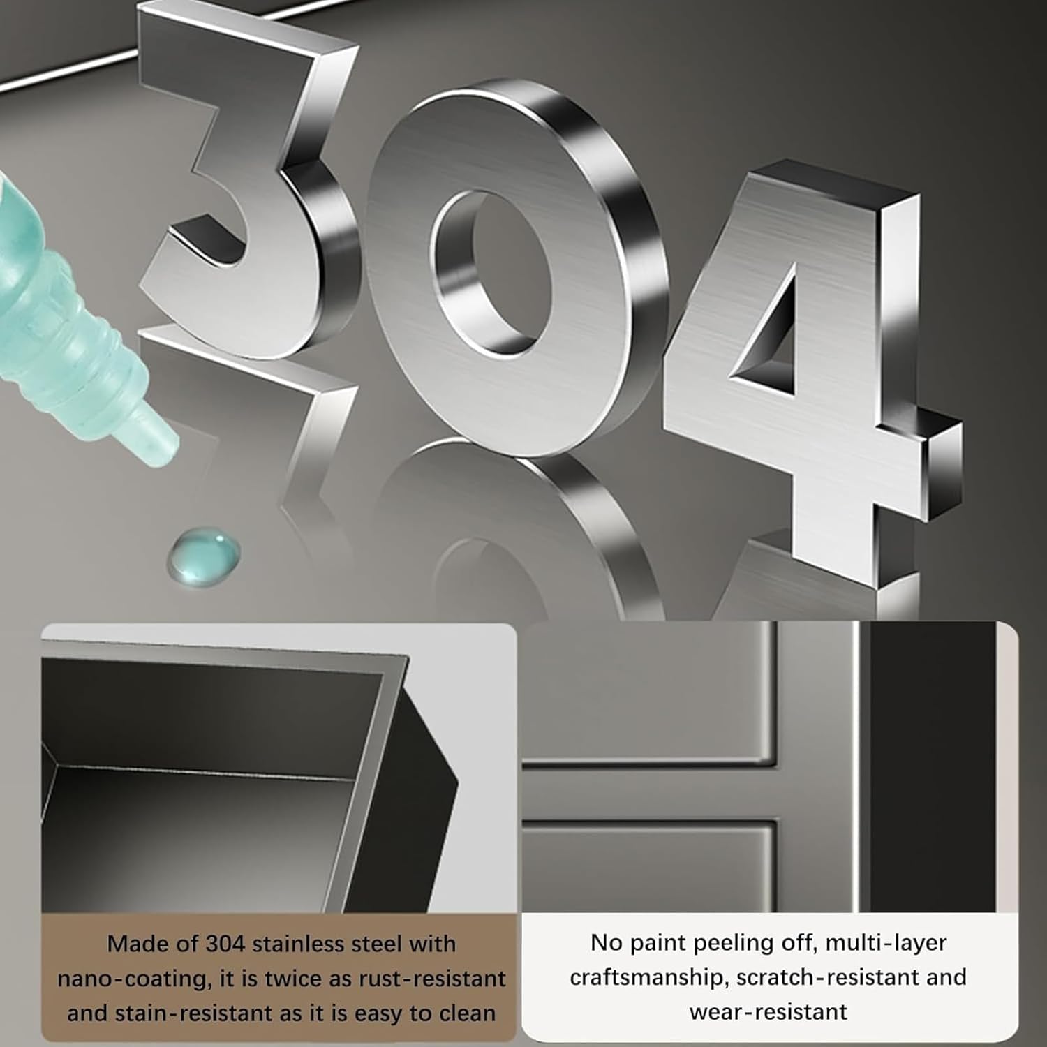 Commercial Paper Towel Dispenser and Waste Receptacle， Stainless Steel C-Fold/Multifold Toilet Paper Dispenser with Trash Can for Restroom Use