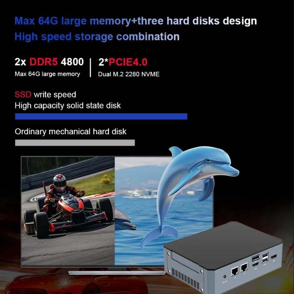 Amazon.co.jp: GZBOX ミニPC 小型pc Intel Core i9-13900H(最大5.4GHz