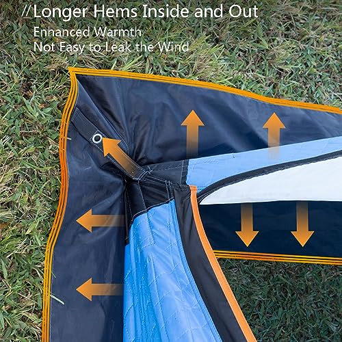 Carpa térmica para pesca con aislamiento tres capas miniatura 4