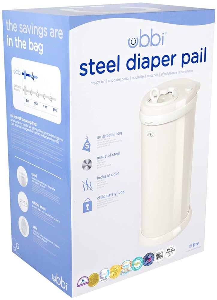 おむつ用品 ubbi steel diaper pail Amazon.co.jp: Ubbi Steel Diaper Pail, Sand by Ubbi : ベビー