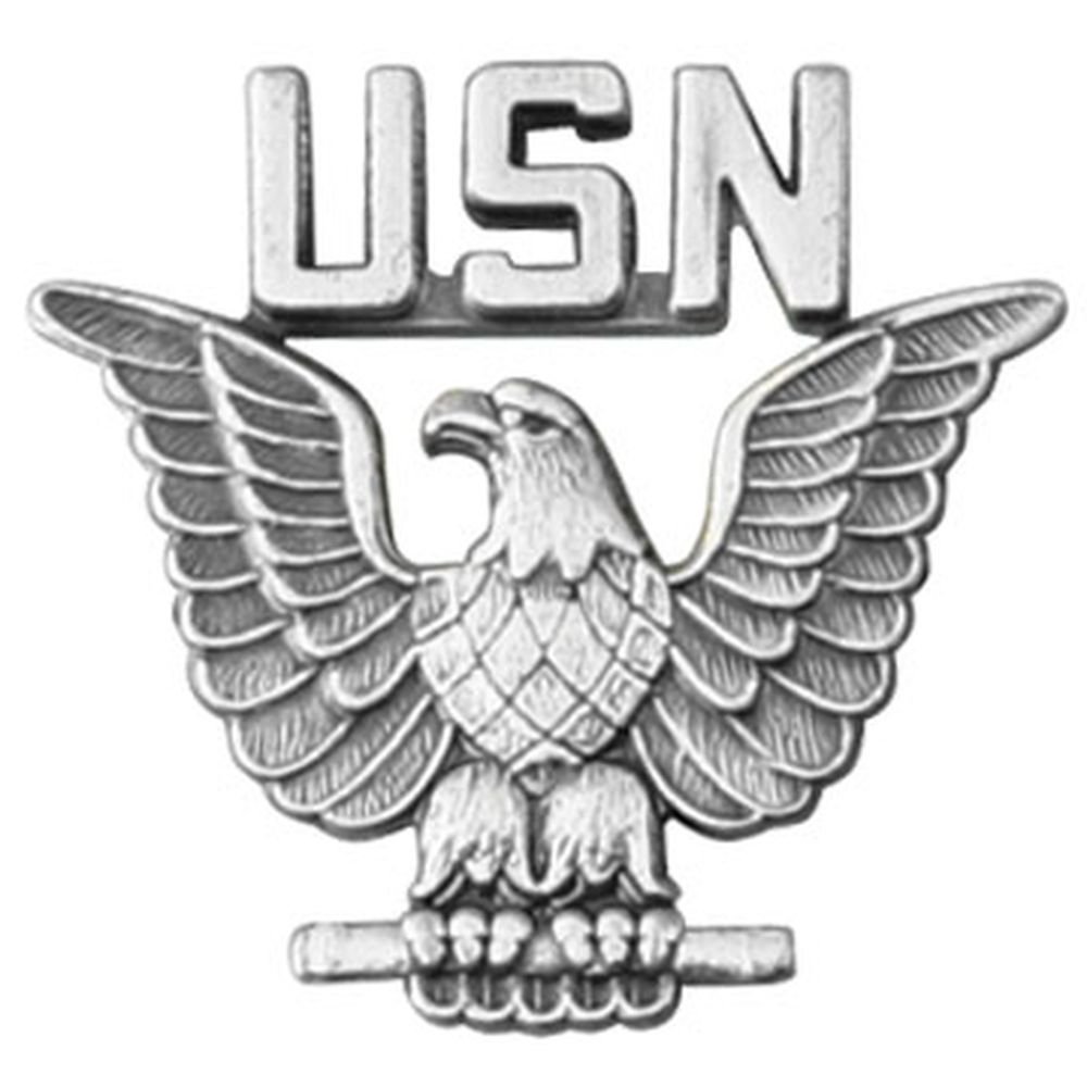Mitchell Proffitt USN with Eagle Lapel Pin