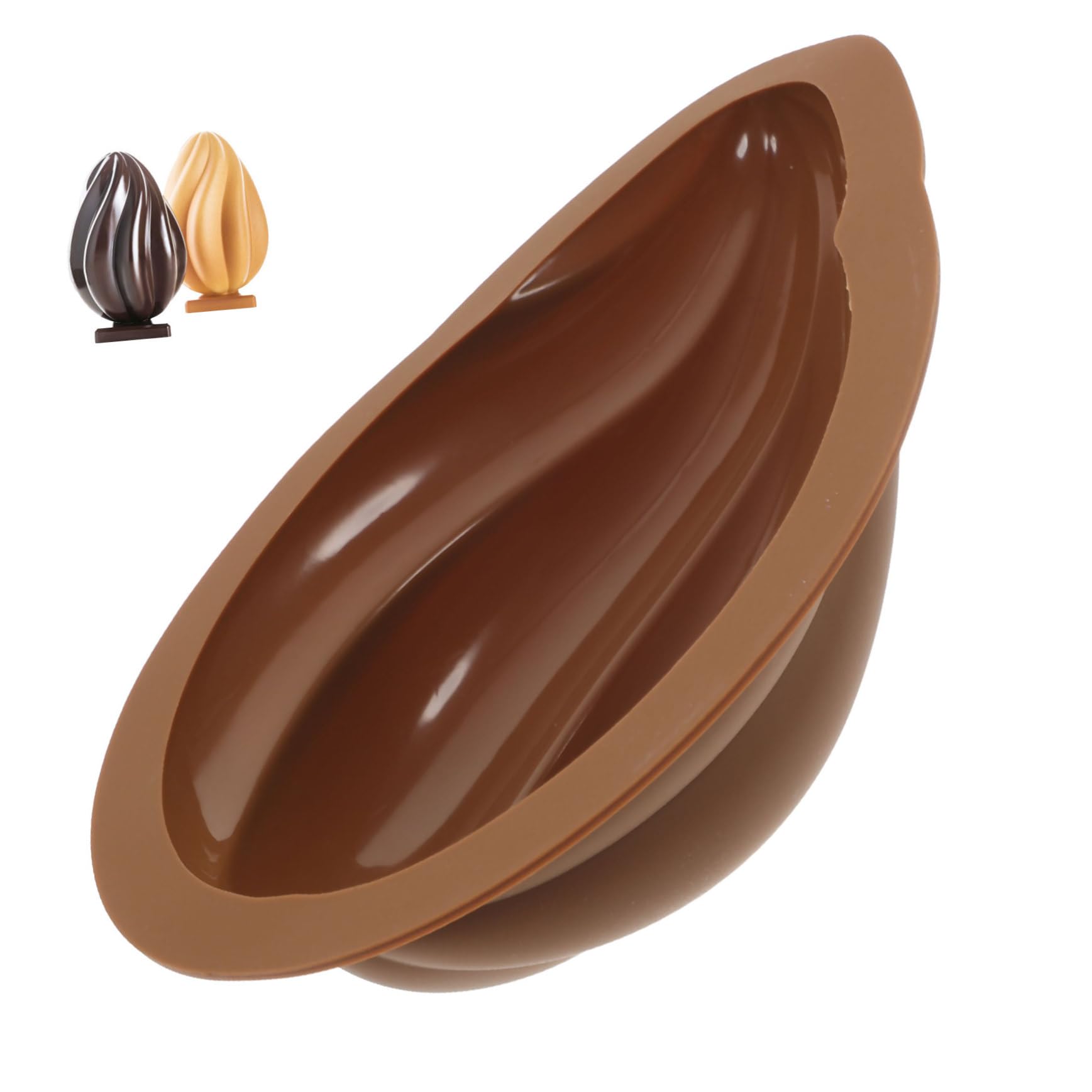 TOPBATHY 5 Pz stampo in silicone a forma di per il cioccolato de per caramelle gommose ice cream gelatto stampo in silicone per la cottura stampo per biscotti in truffa