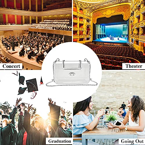 COROMAY Clear Purse for Women, Clear Bag for Stadium Events, Transparent Stadium Purse2