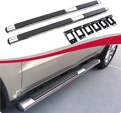Estribos laterales aptos para Grand Cherokee 2011-2021 - Barra Nerf