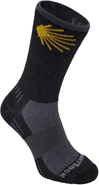 Wrightsock Escape Crew Hiking Socks for Men and Women Cushioned, Eco-Friendly Anti Blister Socks - American Made