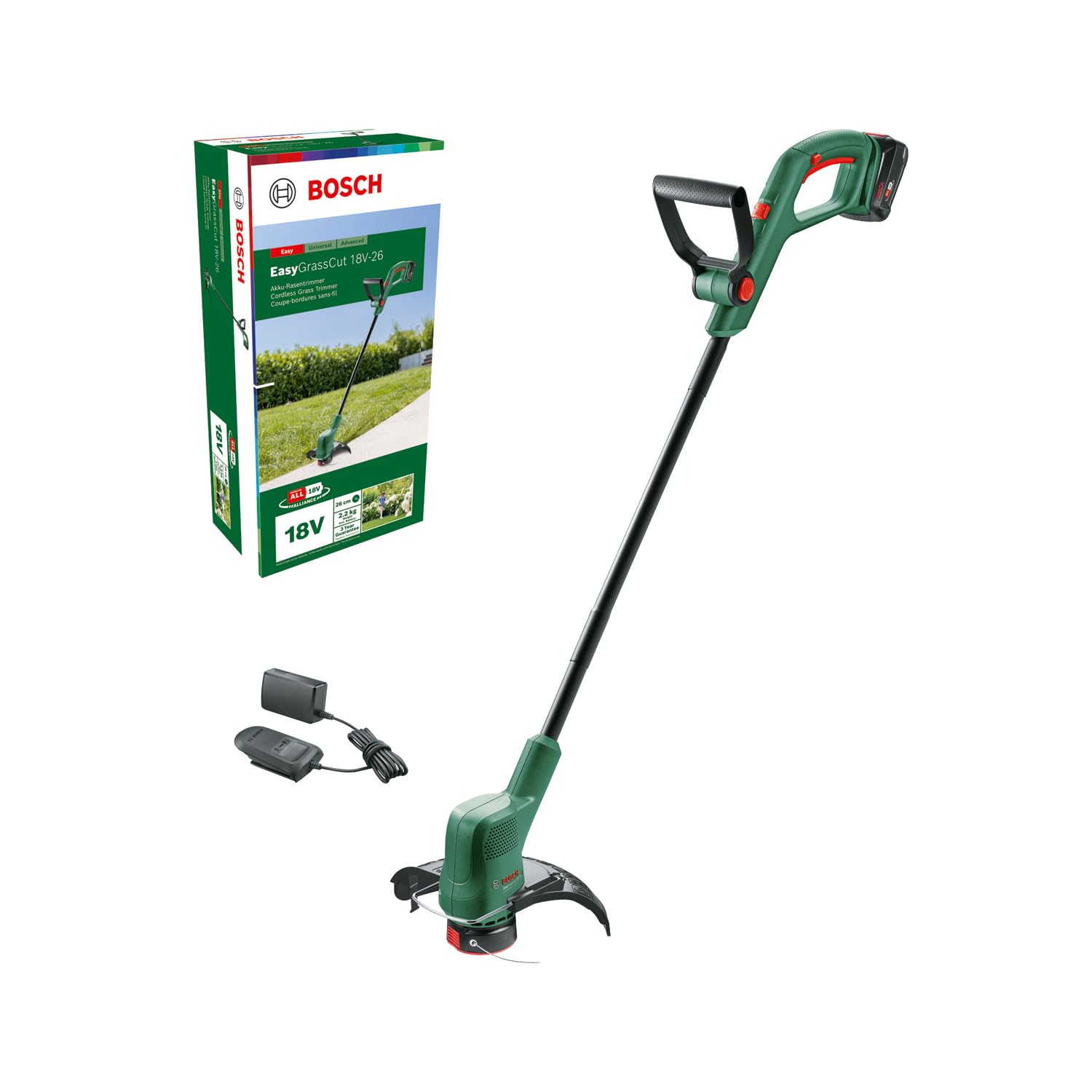 Bosch Garden Easy Grass Cut 18V-26 18v Cordless Line Trimmer  (1 X 2.5