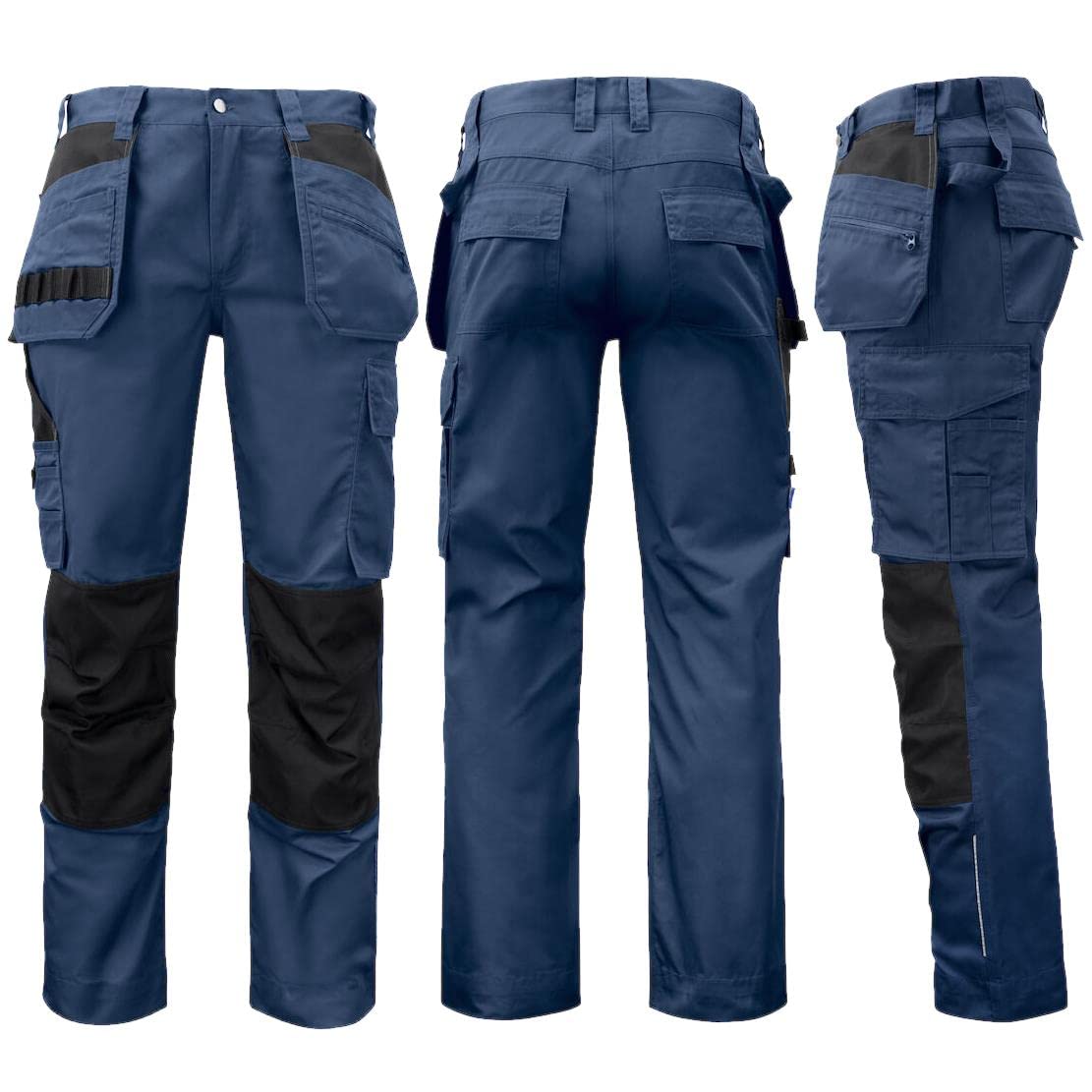 Pantaloni Tecnici da Lavoro Uomo Projob Multitasche Porta Ginocchiere Personalizzabile PS 33315 - BS