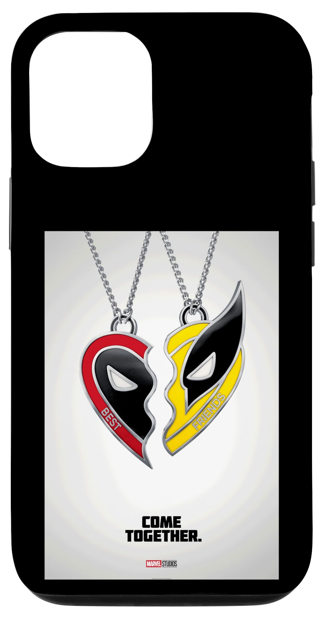 Custodia per iPhone 13 Marvel Studios Deadpool & Wolverine Friends Heart Poster