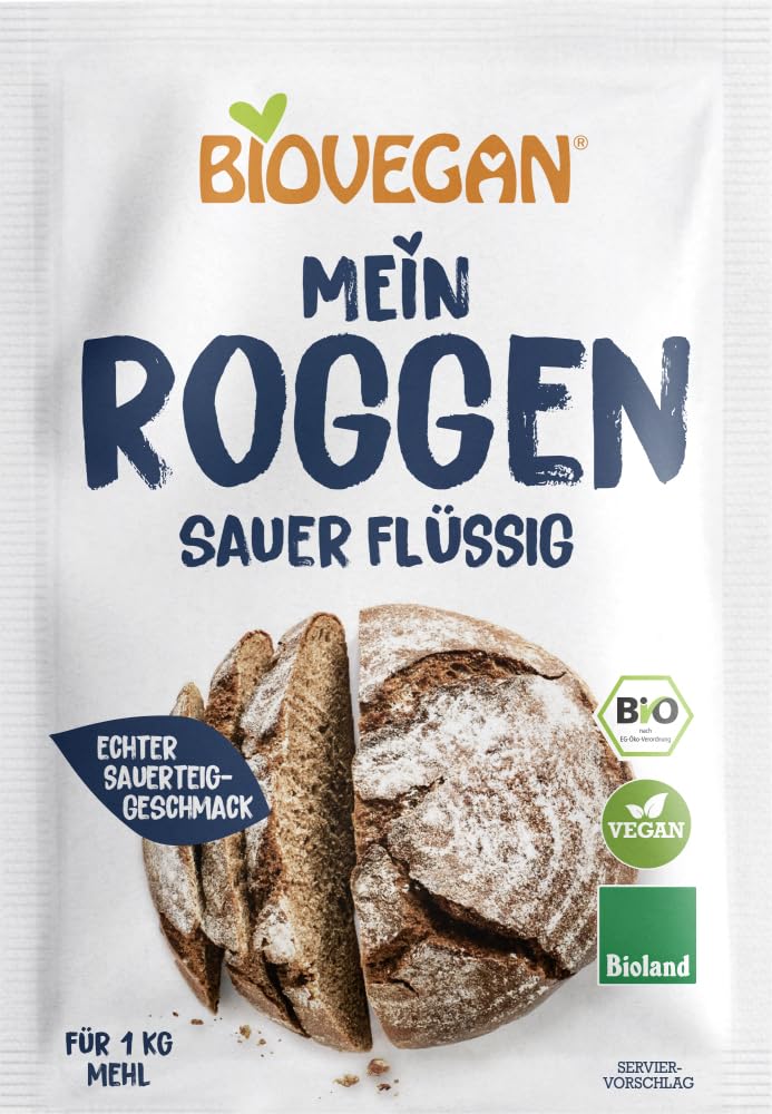 Bio Roggen Sauerteig flüssig, Bioland, BIO 18 x 150 g