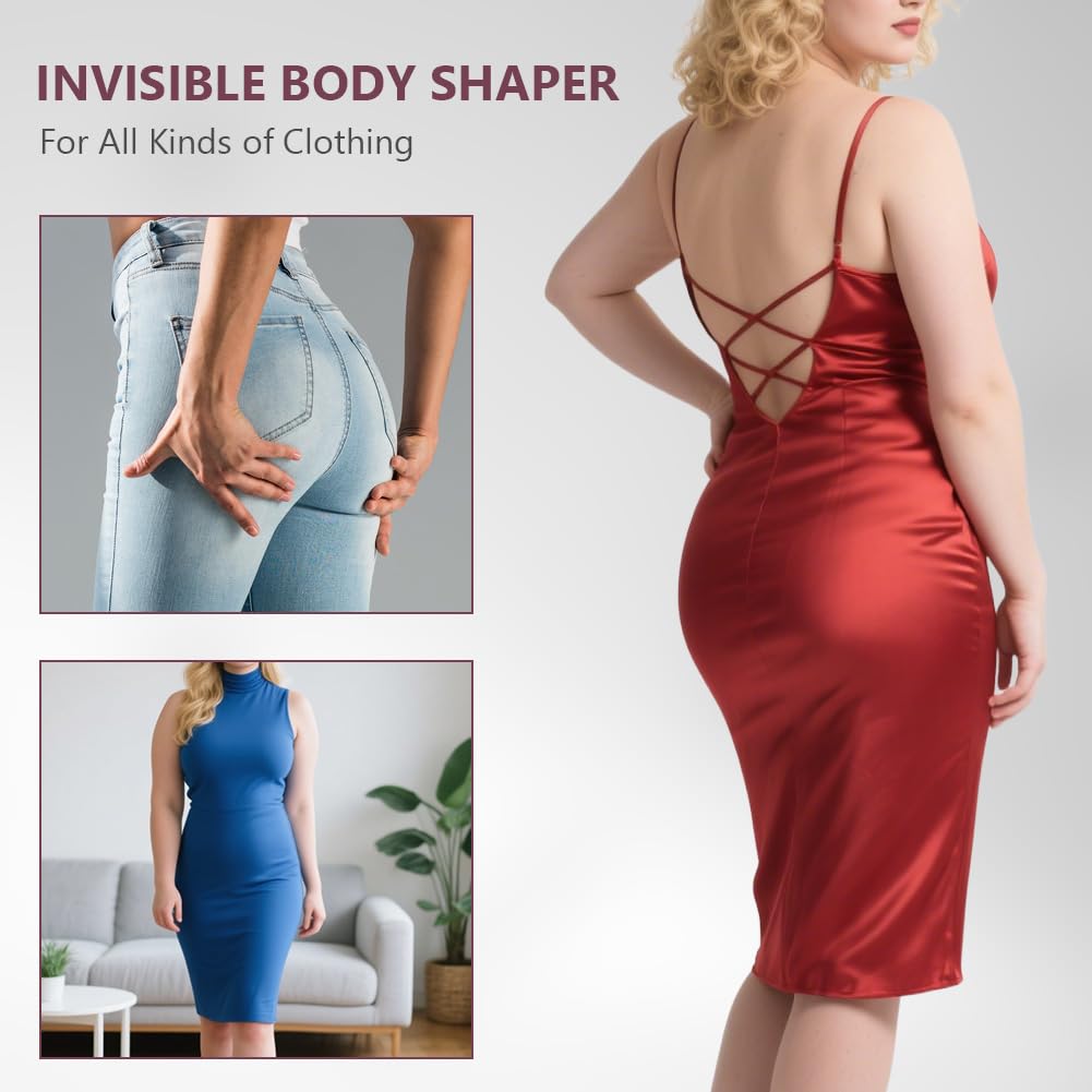 DiULi Damskie majtki wyszczuplające brzuch, wysoka talia, majtki gorsetowe, modelujące figurę, bielizna modelująca sylwetkę, bielizna modelująca, kontrola podbrzusza, lekka tkanina, kolor skóry