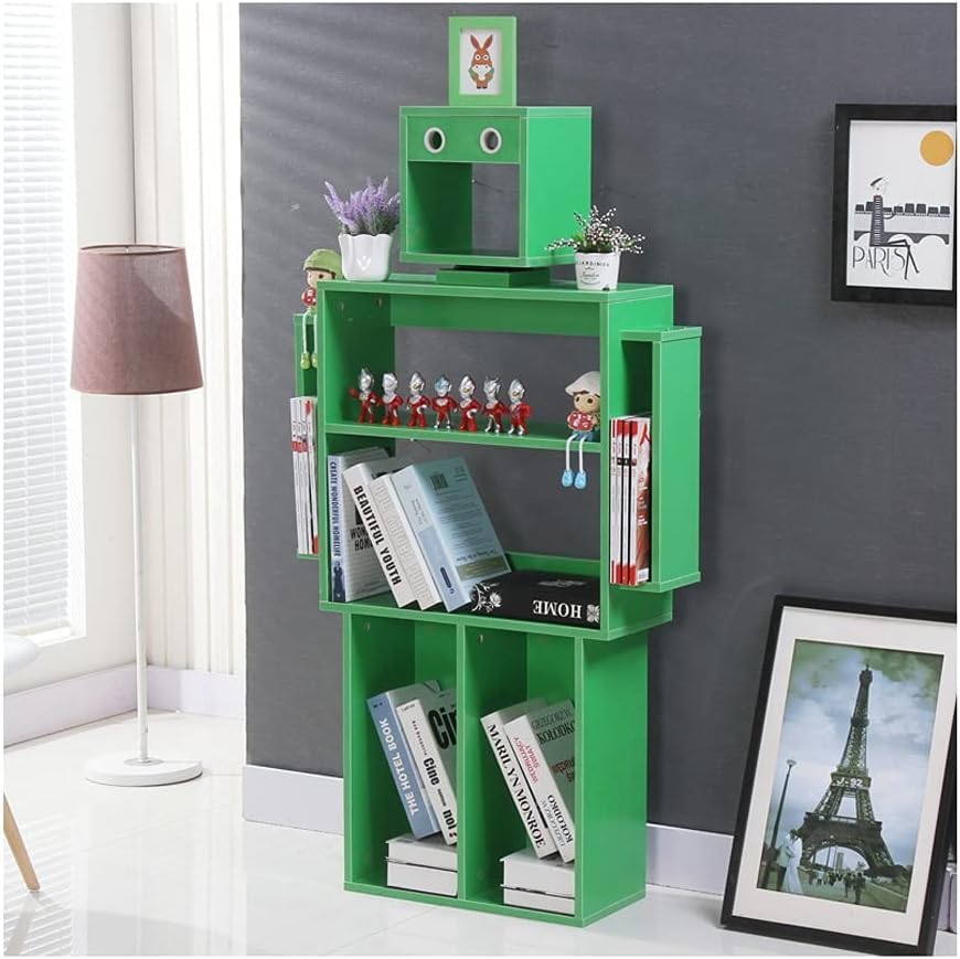 Regał półka na książki regał dla dzieci regał magazyn przechowywanie zabawek dekoracja stojak biblioteka uczeń przedszkole kreatywny regał(High-grade Gray)