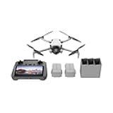 Mini 4 Pro Fly More Combo Plus with DJI RC 2, Drones with Camera for Adults 4K, 3 Intelligent Flight Battery Plus for up to 135 Mins Flight Time, Smart Return to Home, Drone for Beginners